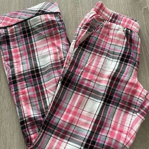 NWOT Victorias Secret plaid pj pants